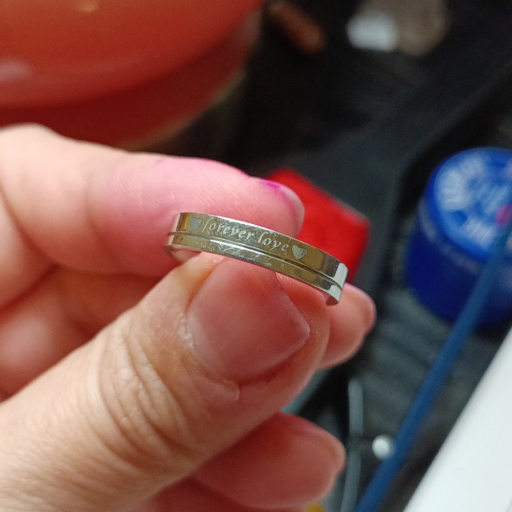 Forever love Stainless steel band
